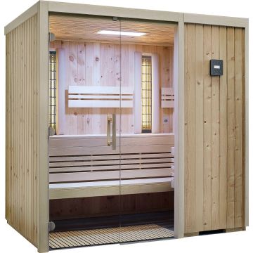 Sauna - Infraworld Optima Ahorn Paneele